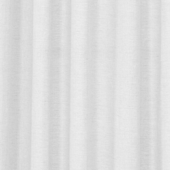 Threshold - Light Filtering Linen Window Curtain Pan White - Picture 3 of 4